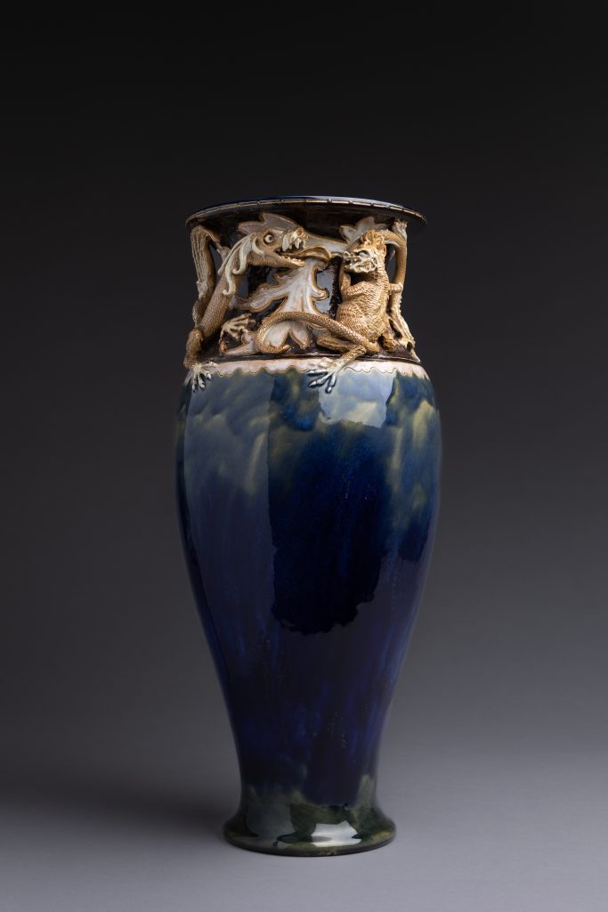 Doulton Lambeth Vase by Mark V. Marshall | Artistoric