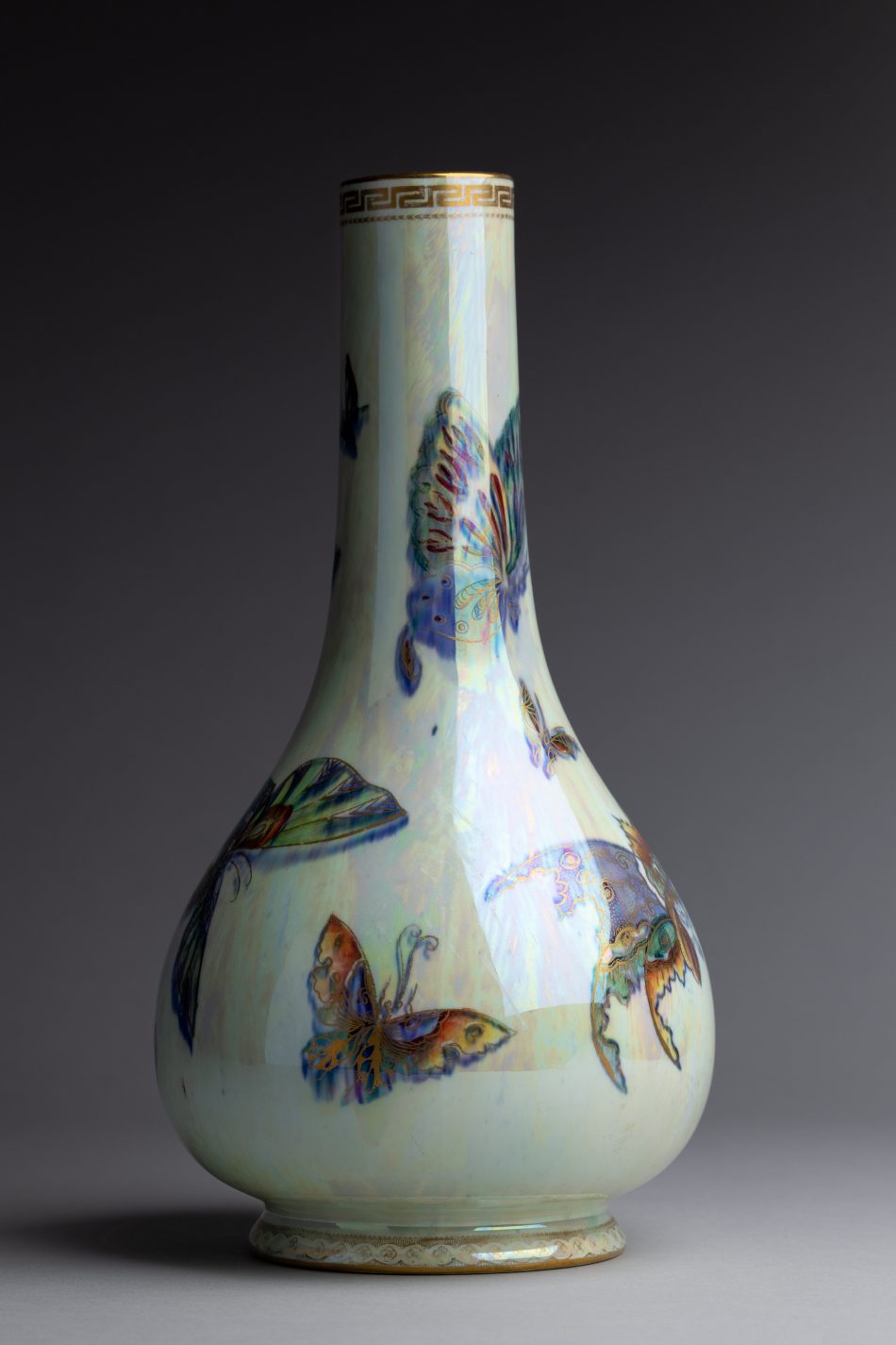 Butterfly Lustre Vase