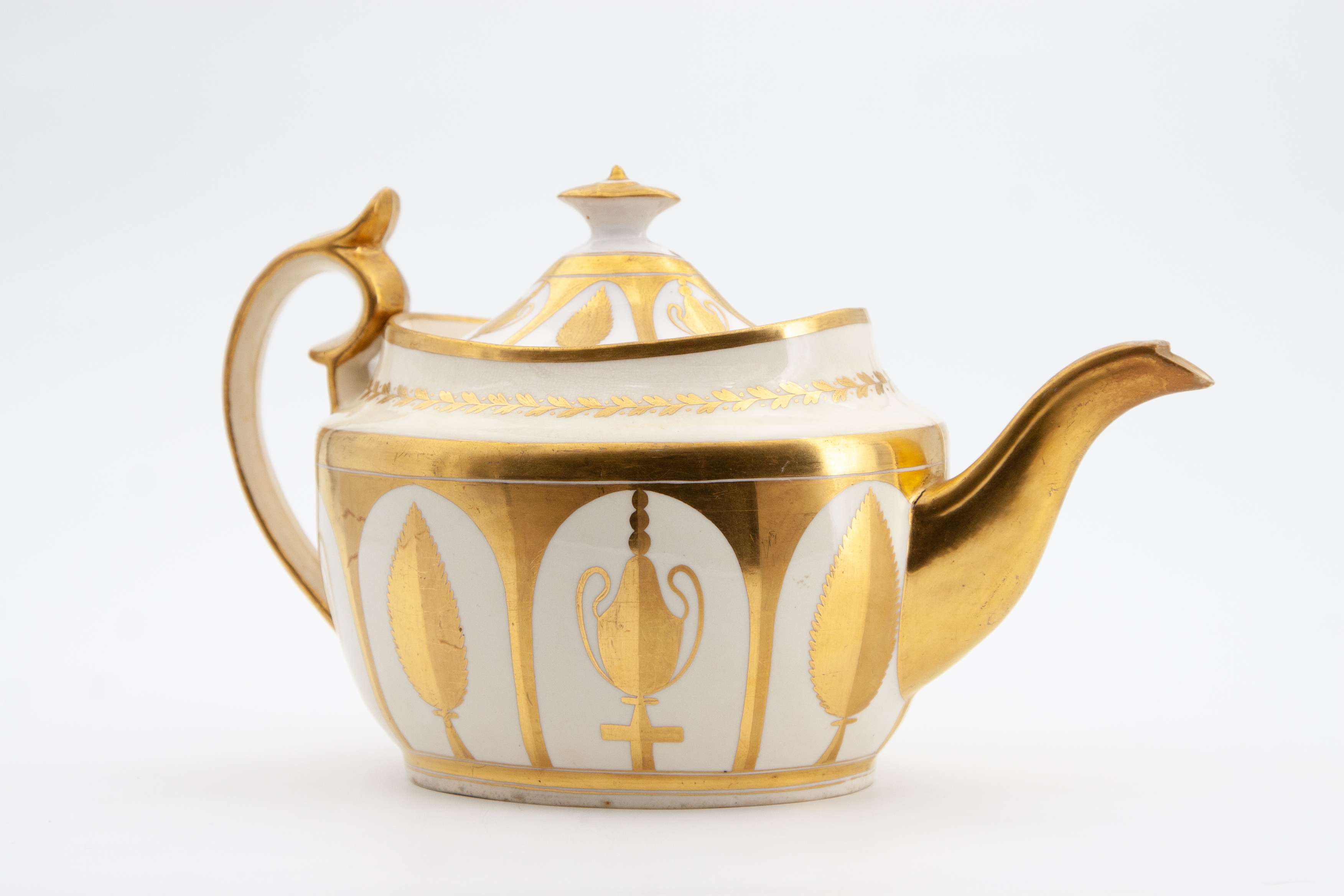 Antique Minton Porcelain Teapot