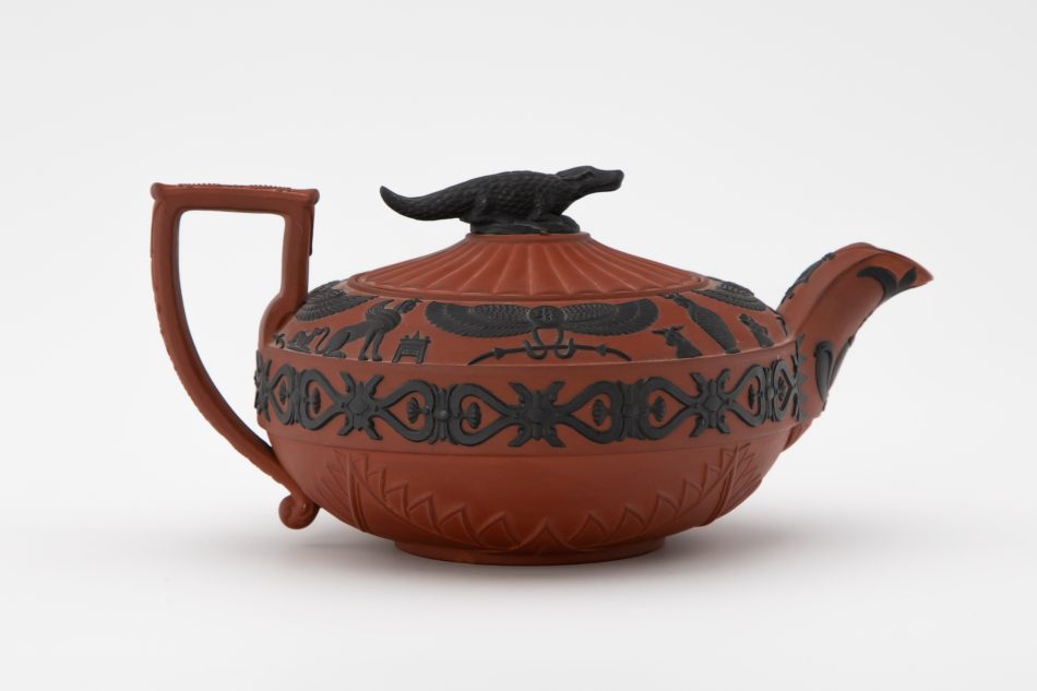 Wedgwood Rosso Antico Teapot