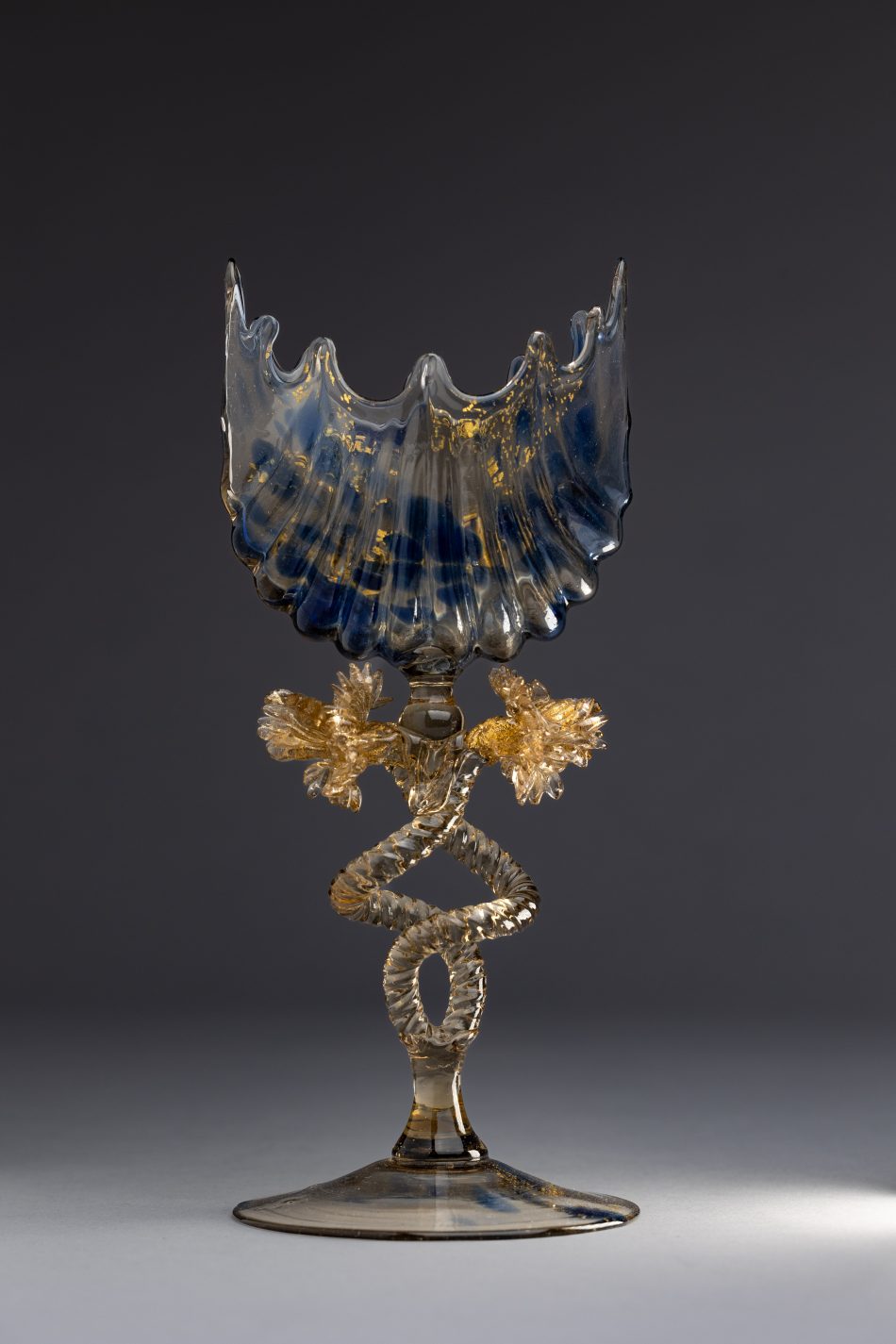 Venetian Murano Glass Goblet