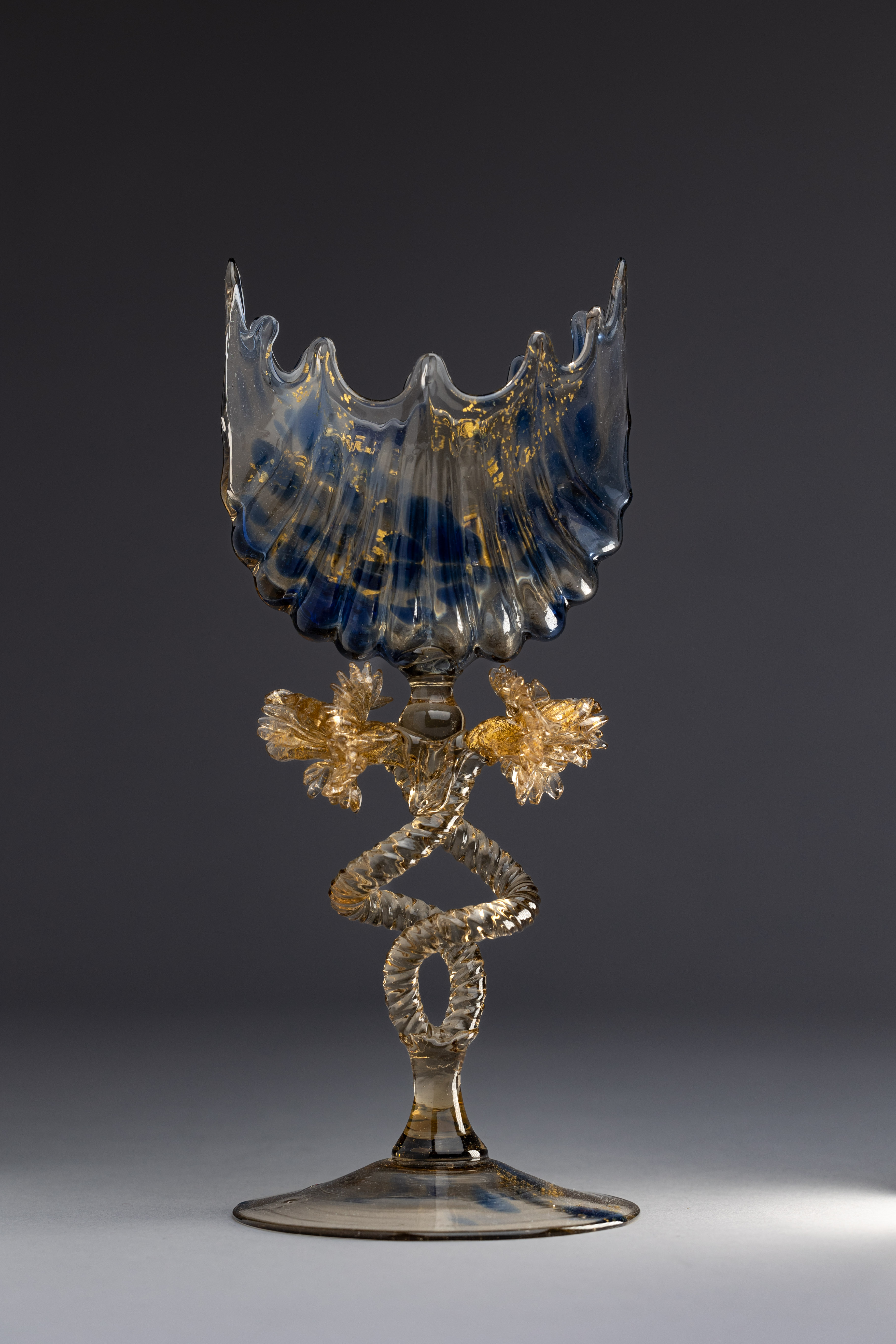 Venetian Murano Glass Goblet
