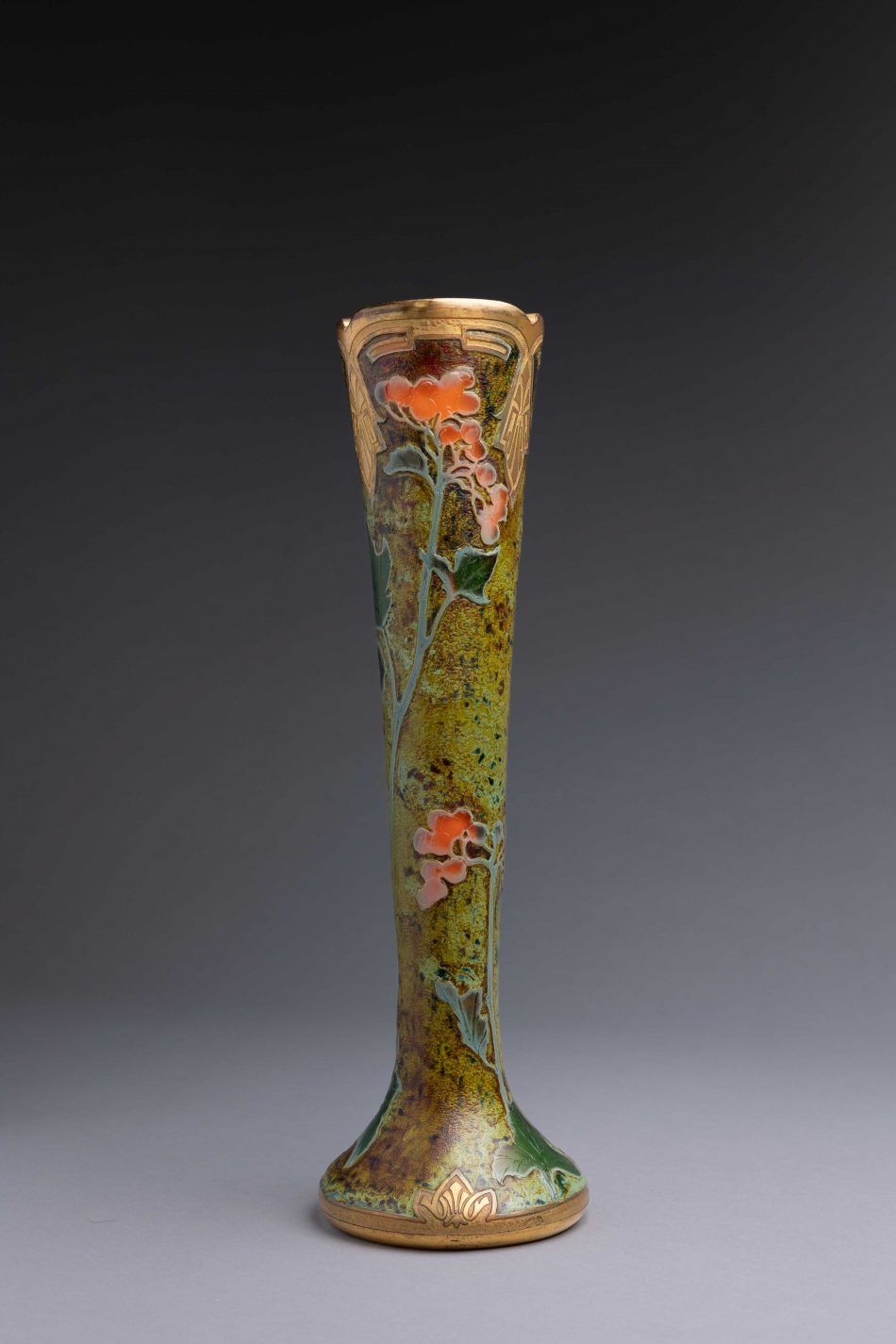 Art Nouveau Glass Vase