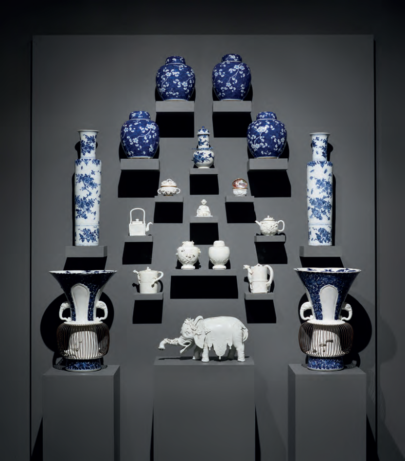 Frick Madison porcelain installation