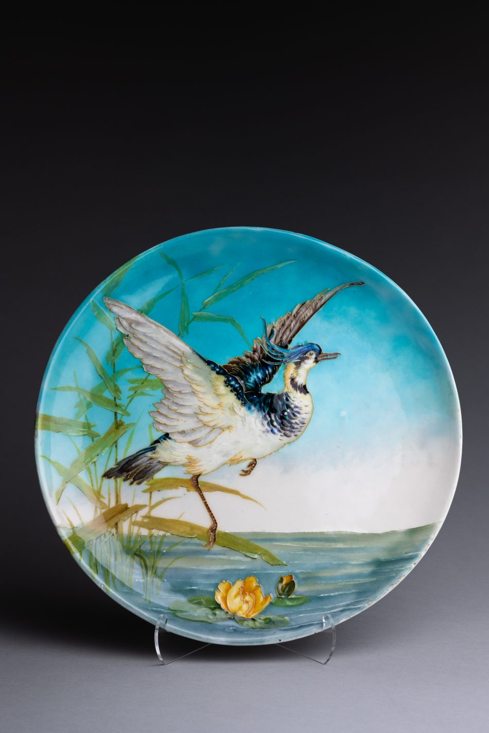 Paul Milet Sevres Porcelain Plate