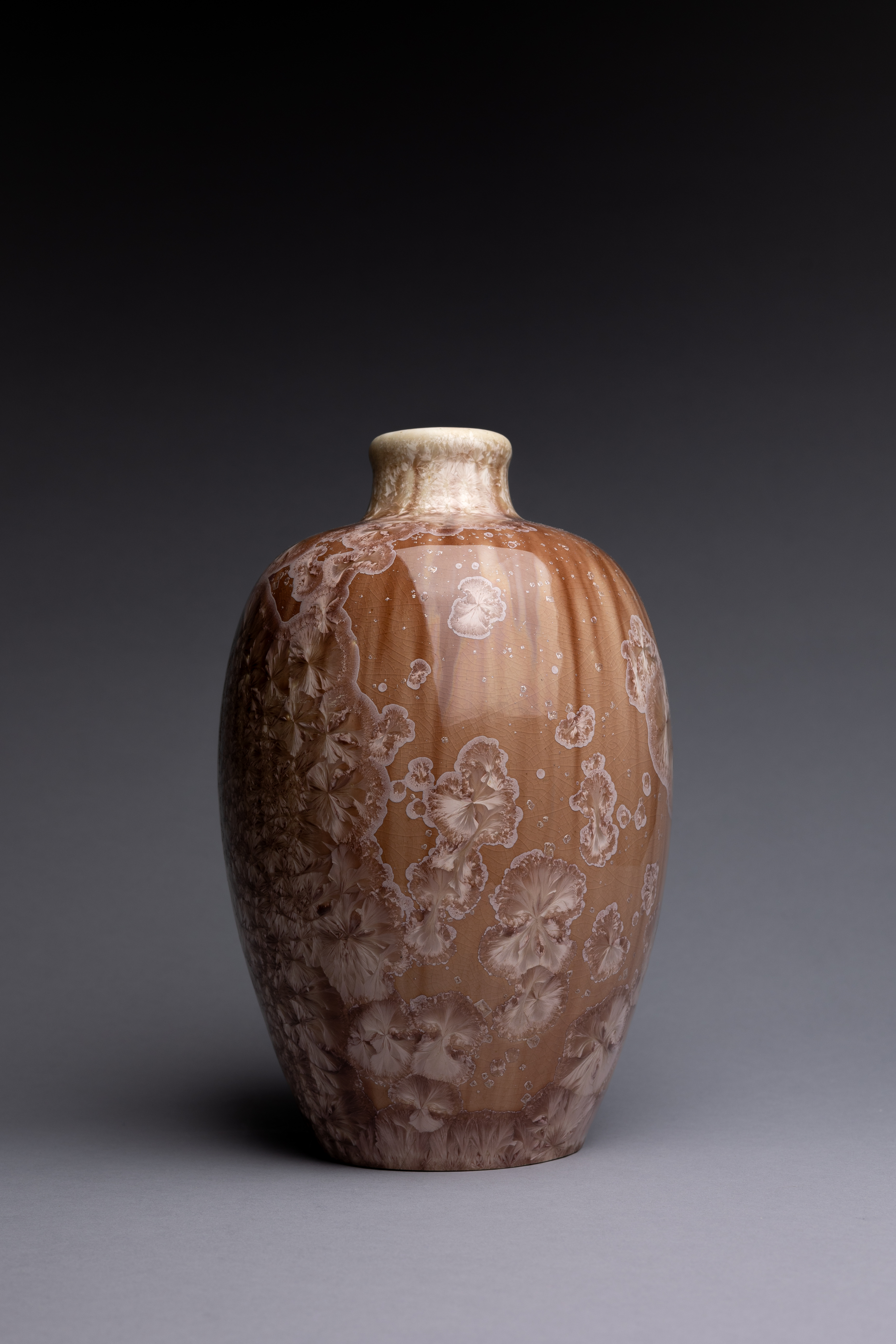 Crystalline Porcelain Vase