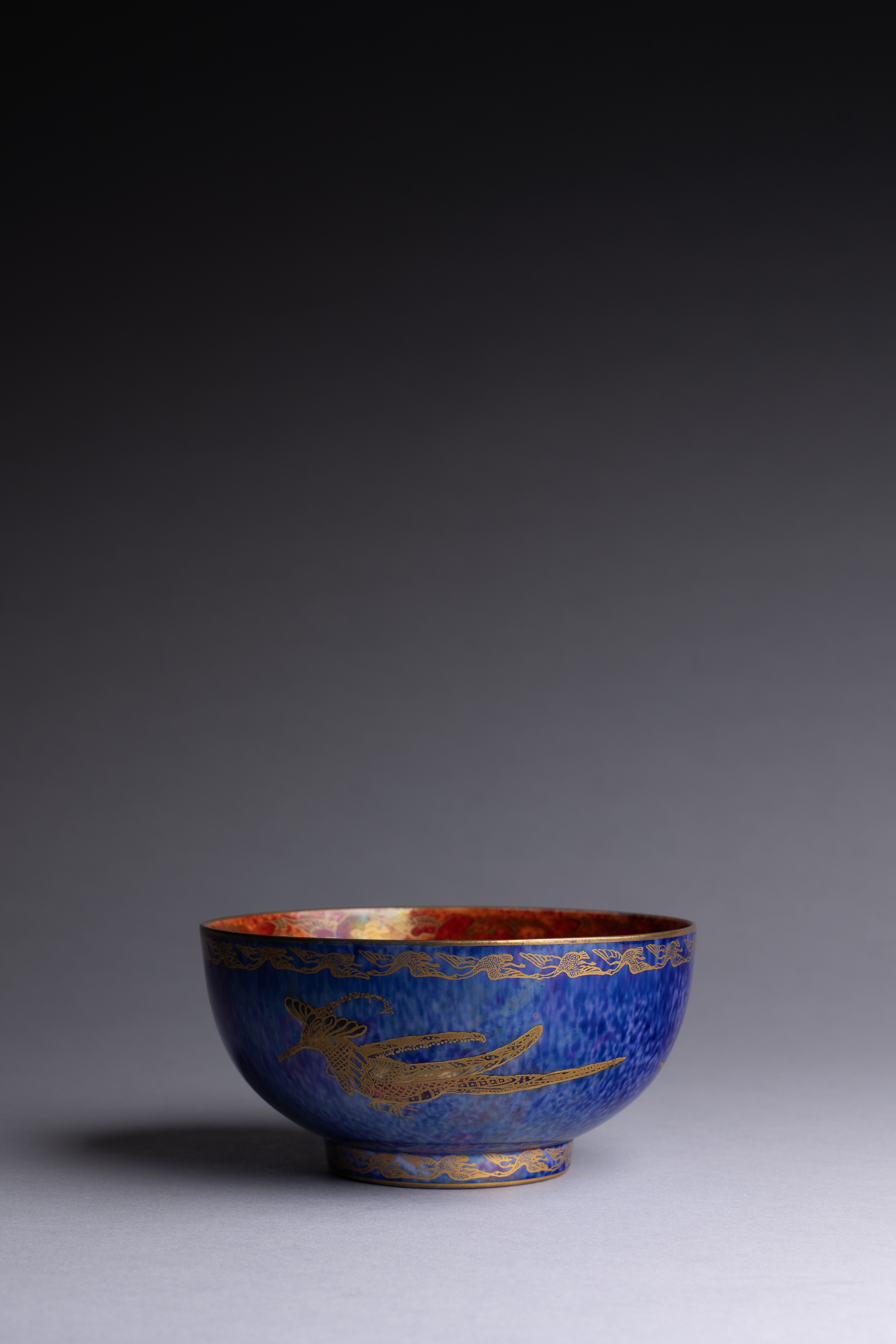 Wedgwood Lustre Hummingbird Bowl