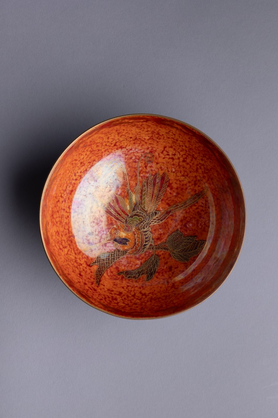 Wedgwood Lustre Hummingbird Bowl - Image 5